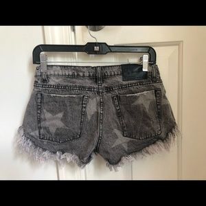 One teaspoon star jean shorts